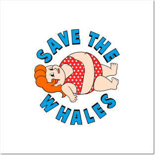 Save the Whales Posters and Art